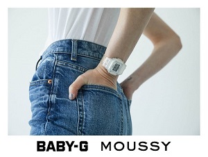 「 マウジー × BABY-G 」スケルトンウォッチが4/3(金)発売！