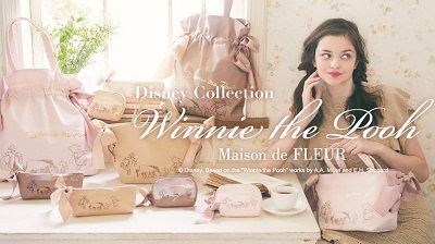 「Maison de FLEUR×Winnie the Pooh(メゾンドフルール×プー)」 collection 8/3(月)WEB先行発売！