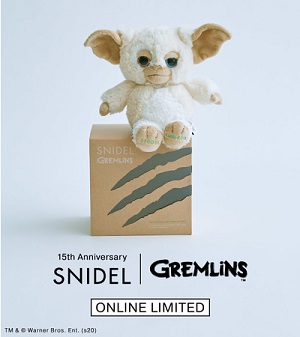 スナイデル(SNIDEL) オリジナルデザインの”ホワイトギズモ”1000体限定で11/20(金)発売！