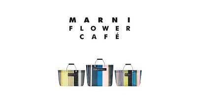 MARNI FLOWER CAFE(マルニ フラワー カフェ)　「ストライプバッグ」阪急オンライン2/19(金)発売！