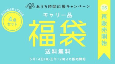 【こどもの森e-shop】春夏キャリー品福袋 再販！5/14(金)12:00